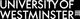 University of Westminster​​ logo